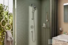 Hansgrohe NEOVIS Q falsík alatti kád/zuhany csaptelep alaptest nélkül, króm 71682000