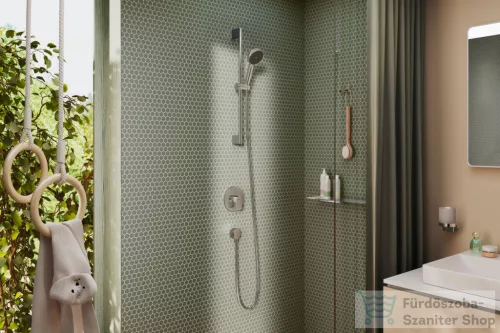 Hansgrohe NEOVIS Q falsík alatti kád/zuhany csaptelep alaptest nélkül, króm 71682000