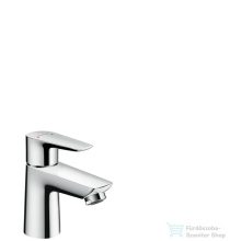   Hansgrohe TALIS E egykaros mosdó csaptelep 80, LowFlow 3.5 liter/perc, automata leeresztővel, króm 71705000