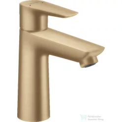   Hansgrohe TALIS E 110 mosdó csaptelep, automata leeresztővel, szálcsiszolt bronz 71710140