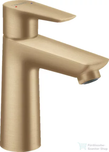 Hansgrohe TALIS E 110 mosdó csaptelep, automata leeresztővel, szálcsiszolt bronz 71710140