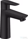 Hansgrohe TALIS E 110 mosdó csaptelep, automata leeresztővel, matt fekete 71710670