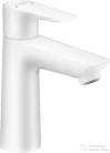 Hansgrohe TALIS E 110 mosdó csaptelep, automata leeresztővel, matt fehér 71710700