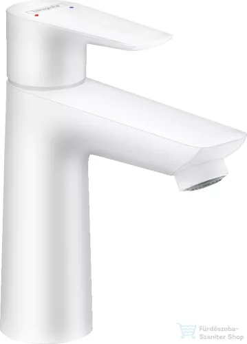 Hansgrohe TALIS E 110 mosdócsaptelep leeresztő nélkül,matt fehér 71712700