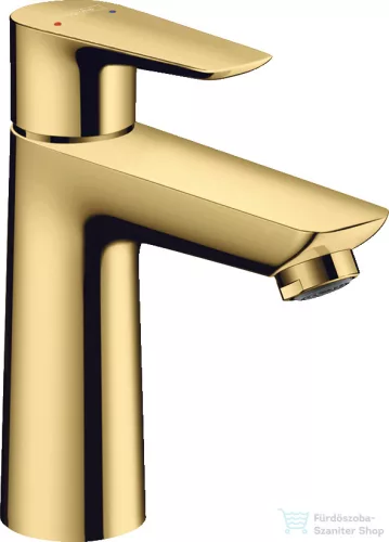 Hansgrohe TALIS E 110 mosdócsaptelep leeresztő nélkül,polírozott arany hatású 71712990