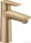 Hansgrohe TALIS E 110 hidegindításos mosdó csaptelep leeresztő nélkül, szálcsiszolt bronz 71714140