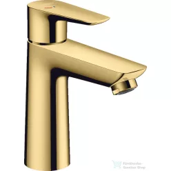   Hansgrohe TALIS E 110 hidegindításos mosdó csaptelep leeresztő nélkül, polírozott arany hatású 71714990
