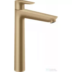   Hansgrohe TALIS E 240 magasított mosdó csaptelep, automata leeresztővel, szálcsiszolt bronz 71716140