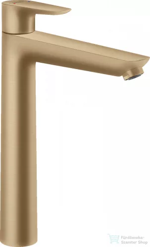 Hansgrohe TALIS E 240 magasított mosdó csaptelep, automata leeresztővel, szálcsiszolt bronz 71716140
