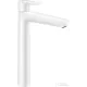 Hansgrohe TALIS E 240 magasított mosdó csaptelep, automata leeresztővel, matt fehér 71716700