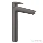 Hansgrohe TALIS E 240 egykaros mosdócsaptelep leeresztő nélkül, szálcsiszolt fekete/króm 71717340