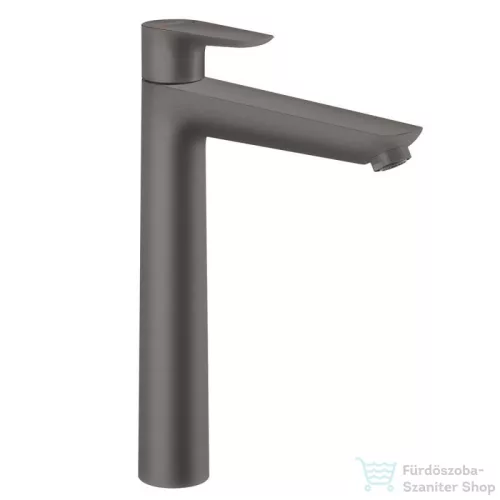 Hansgrohe TALIS E 240 egykaros mosdócsaptelep leeresztő nélkül, szálcsiszolt fekete/króm 71717340