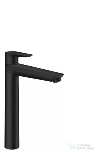 Hansgrohe TALIS E 240 magasított mosdócsaptelep leeresztő nélkül, matt fekete 71717670
