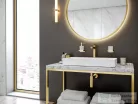 Hansgrohe TALIS E 240 egykaros mosdócsaptelep leeresztő nélkül, polírozott arany hatású 71717990