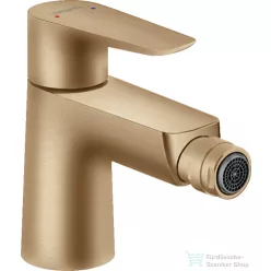   Hansgrohe TALIS E bidé csaptelep, automata leeresztővel, szálcsiszolt bronz 71720140