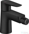 Hansgrohe TALIS E bidé csaptelep, automata leeresztővel, matt fekete 71720670