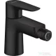 Hansgrohe TALIS E bidé csaptelep, automata leeresztővel, matt fekete 71720670