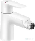 Hansgrohe TALIS E bidé csaptelep, automata leeresztővel, matt fehér 71720700