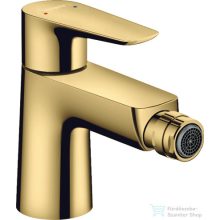   Hansgrohe TALIS E bidé csaptelep, automata leeresztővel, polírozott arany 71720990