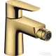Hansgrohe TALIS E bidé csaptelep, automata leeresztővel, polírozott arany 71720990