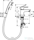 Hansgrohe HG Talis E Bidette szett 71729000