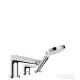 Hansgrohe TALIS E 3-lyukú, peremre szerelhető kádcsaptelep, króm 71730000