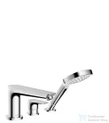 Hansgrohe TALIS E 3-lyukú, peremre szerelhető kádcsaptelep, króm 71731000