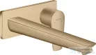 Hansgrohe TALIS E falsík alatti mosdó csaptelep, leeresztő nélkül,  szálcsiszolt bronz 71734140