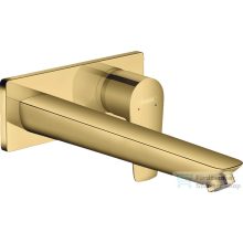   Hansgrohe TALIS E falsík alatti mosdó csaptelep, leeresztő nélkül,  polírozott arany 71734990