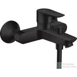   Hansgrohe TALIS E kádtöltő csaptelep, zuhanyszett nélkül, matt fekete 71740670