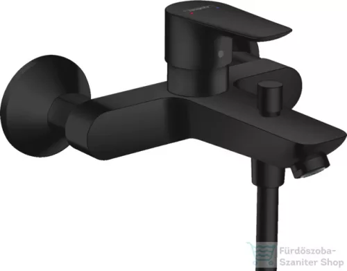 Hansgrohe TALIS E kádtöltő csaptelep, zuhanyszett nélkül, matt fekete 71740670