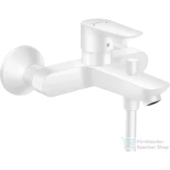   Hansgrohe TALIS E kádtöltő csaptelep, zuhanyszett nélkül, matt fehér 71740700