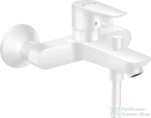 Hansgrohe TALIS E kádtöltő csaptelep, zuhanyszett nélkül, matt fehér 71740700