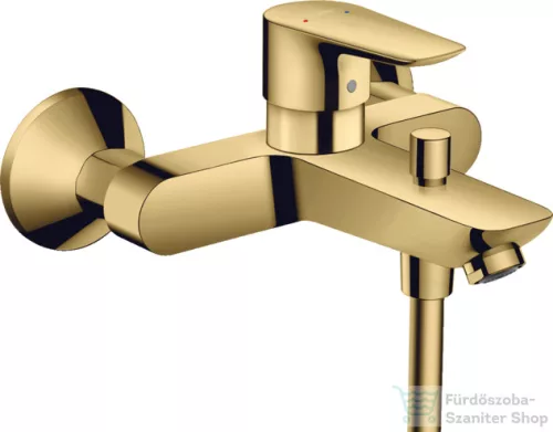 Hansgrohe TALIS E kádtöltő csaptelep, zuhanyszett nélkül, polírozott arany 71740990
