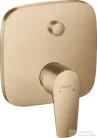 Hansgrohe TALIS E falsík alatti kád / zuhany csaptelep, szálcsiszolt bronz 71745140