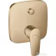 Hansgrohe TALIS E falsík alatti kád / zuhany csaptelep, szálcsiszolt bronz 71745140