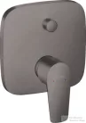 Hansgrohe TALIS E falsík alatti kád / zuhany csaptelep, szálcsiszolt fekete/króm 71745340
