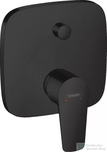 Hansgrohe TALIS E falsík alatti kád / zuhany csaptelep, matt fekete 71745670
