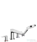 Hansgrohe TALIS E 4 üléses kádperemre szerelhető kád csaptelep, króm 71748000