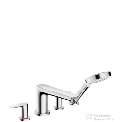   Hansgrohe TALIS E 4 üléses kádperemre szerelhető kád csaptelep, króm 71748000