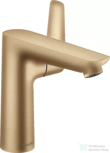 Hansgrohe TALIS E 150 mosdó csaptelep, automata leeresztővel, szálcsiszolt bronz 71754140