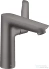 Hansgrohe TALIS E 150 mosdó csaptelep, automata leeresztővel, szálcsiszolt fekete/króm 71754340