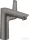 Hansgrohe TALIS E 150 mosdó csaptelep, automata leeresztővel, szálcsiszolt fekete/króm 71754340