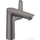 Hansgrohe TALIS E 150 mosdó csaptelep, automata leeresztővel, szálcsiszolt fekete/króm 71754340