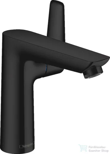 Hansgrohe TALIS E 150 mosdó csaptelep, automata leeresztővel, matt fekete 71754670