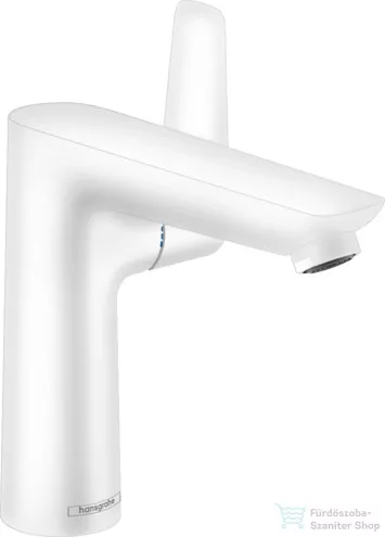 Hansgrohe TALIS E 150 mosdó csaptelep, automata leeresztővel, matt fehér 71754700