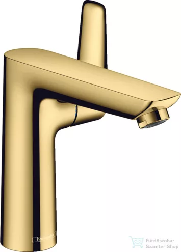 Hansgrohe TALIS E 150 mosdó csaptelep, automata leeresztővel, polírozott arany 71754990