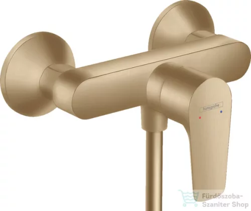 Hansgrohe TALIS E zuhany csaptelep, zuhanyszett nélkül, szálcsiszolt bronz 71760140