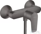 Hansgrohe TALIS E zuhany csaptelep, zuhanyszett nélkül, szálcsiszolt fekete/króm 71760340