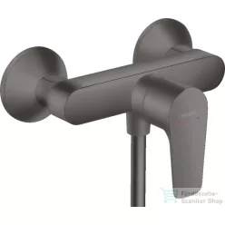   Hansgrohe TALIS E zuhany csaptelep, zuhanyszett nélkül, szálcsiszolt fekete/króm 71760340